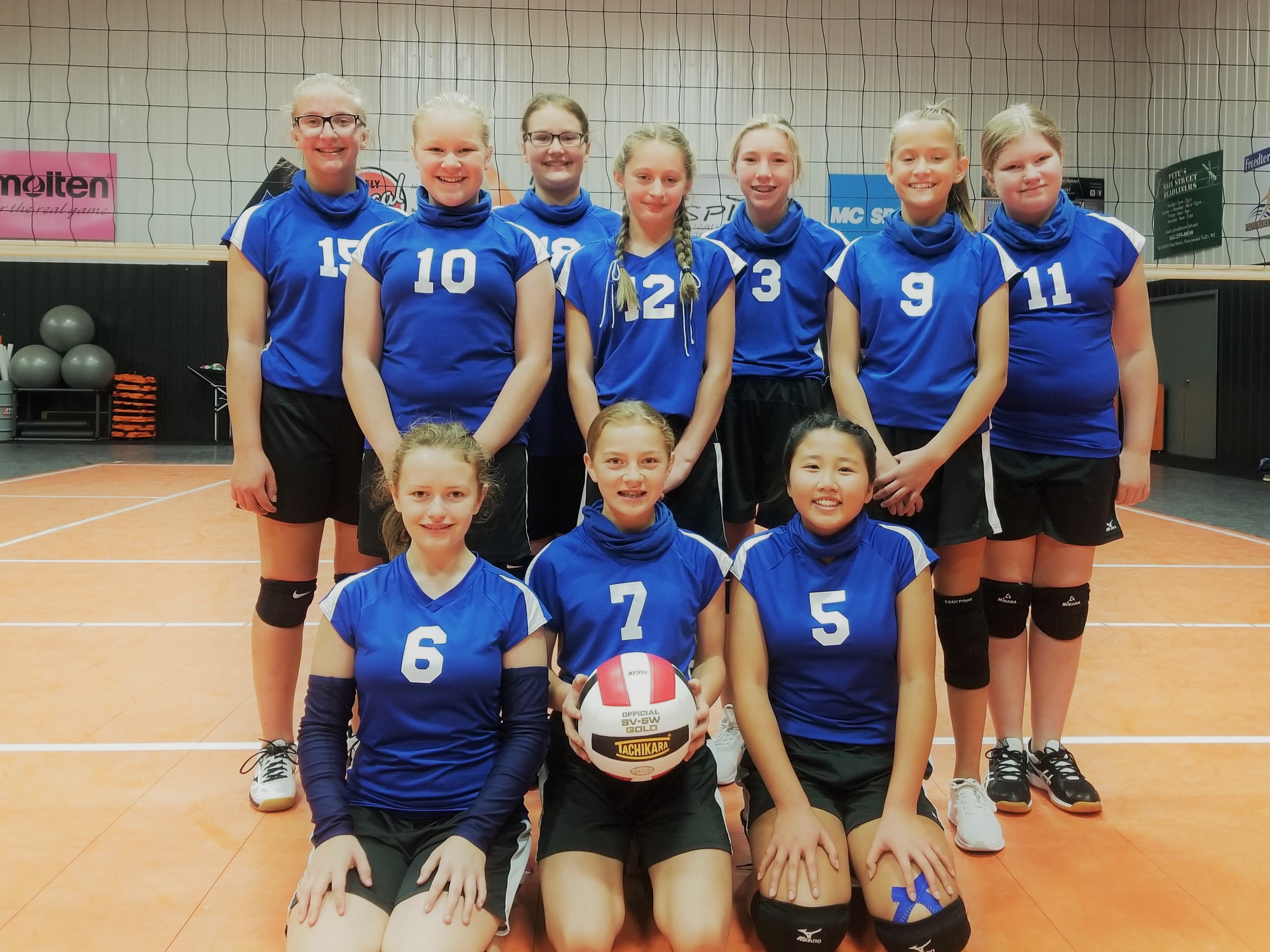2020 7-8 vb team picture